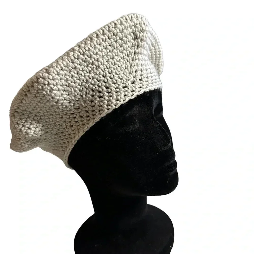 NEW I Crochet Ladies Cotton Beret